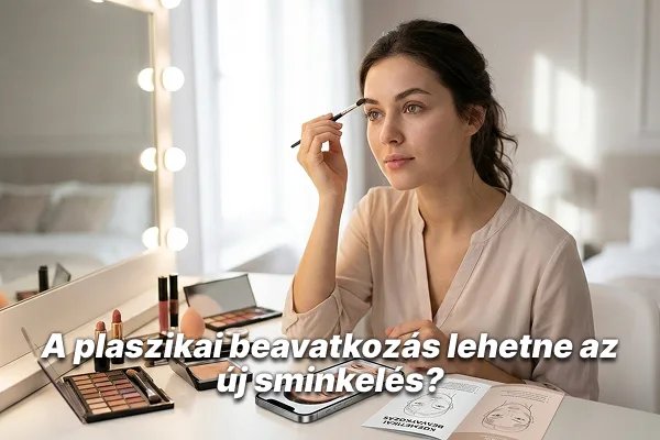 A plaszikai beavatkozás lehetne az új sminkelés?