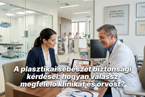 A plasztikai sebészet biztonsági kérdései: Hogyan válassz megfelelő klinikát és orvost?